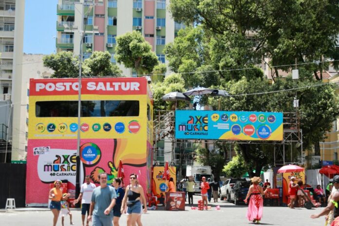 Pontos de observação da Saltur no Carnaval