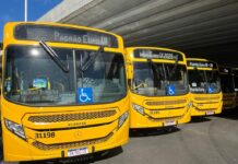 Santa Cruz e Vale das Pedrinhas recebem dez novos ônibus com ar-condicionado – Secretaria de Comunicação Santa Cruz e Vale das Pedrinhas recebem dez novos ônibus com ar-condicionado – Secretaria de Comunicação