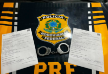 Em Pimenta Bueno/RO, PRF prende suspeito de aplicar golpes milionários em produtores rurais — Polícia Rodoviária Federal borrado.png