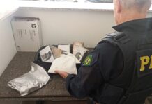 PRF apreende mais de 9 kg de cocaína em mala transportada por taxista na BR-381, em Jaguaraçu/MG — Polícia Rodoviária Federal WhatsApp Image 2025-04-10 at 14.45.05.jpeg