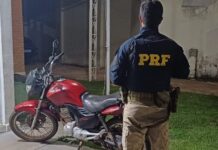 PRF em Roraima apreende motocicleta furtada no Amazonas — Polícia Rodoviária Federal PRF em Roraima apreende motocicleta furtada no Amazonas — Polícia Rodoviária Federal