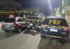 PRF intercepta moto e carro clonados em Duque de Caxias — Polícia Rodoviária Federal oc.jpg