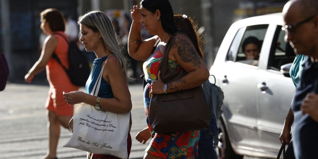 Rio tem quarta de calor e espera chuva muito forte Rio tem quarta de calor e espera chuva muito forte nos próximos dias