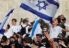 Extrema-direita confronta palestinos em marcha anual em Jerusalém Extrema-direita confronta palestinos em marcha anual em Jerusalém