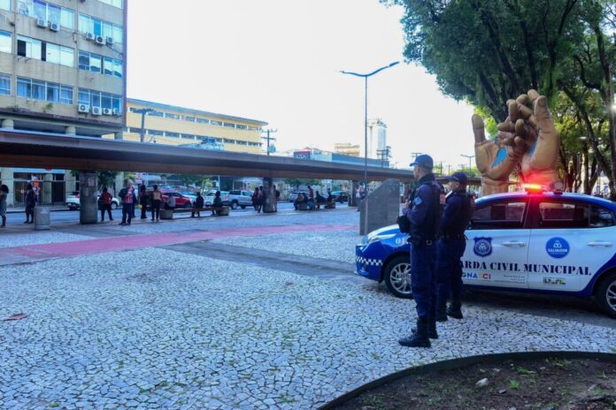 Guarda Municipal reforça segurança no Comércio em horário de pico – Secretaria de Comunicação