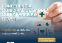 Muniz Ferreira realiza Conferência Municipal de Saúde dia 27 de maio; veja como participar
