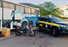 Motocicleta furtada é encontrada em bagagem de ônibus na BR-116, em Jequié (BA) — Polícia Rodoviária Federal WhatsApp Image 2025-05-08 at 17.51.52.jpeg