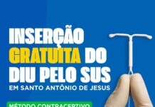 Prefeitura Municipal de Santo Antônio de Jesus oferece, gratuitamente, inserção de DIU – Prefeitura de Santo Antônio de Jesus – BA Prefeitura Municipal de Santo Antônio de Jesus oferece, gratuitamente, inserção de DIU – Prefeitura de Santo Antônio de Jesus - BA