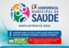 Prefeitura de Santo Antônio de Jesus promoverá a IX Conferência Municipal de Saúde – Prefeitura de Santo Antônio de Jesus – BA Prefeitura de Santo Antônio de Jesus promoverá a IX Conferência Municipal de Saúde – Prefeitura de Santo Antônio de Jesus - BA