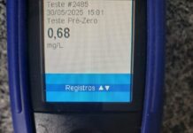 Condutor embriagado é flagrado pela PRF na BR 040 em Três Marias (MG) — Polícia Rodoviária Federal Etilômetro Três Marias.jpg