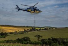 Helicóptero da PRF lança 10 toneladas de sementes para reflorestar áreas da Mata Atlântica no Paraná — Polícia Rodoviária Federal LT1_6212_3SemanadaNatureza_Foto_LeandroTaques.jpg
