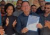 Prefeito de Muniz Ferreira assina ordens de serviço para obras de pavimentação no Minha Casa Minha Vida e Taitinga Ville