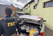 PRF apreende 310,1 kg de maconha em Batayporã (MS) — Polícia Rodoviária Federal PRF apreende 310,1 kg de maconha em Batayporã (MS)