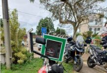 PRF em Cruz das Almas tira de circulação mais uma motocicleta adulterada — Polícia Rodoviária Federal moto 126.JPG