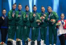 Ginástica rítmica: Brasil leva ouro inédito na Copa do Mundo, em Milão Ginástica rítmica: Brasil leva ouro inédito na Copa do Mundo, em Milão