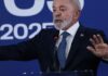 Lula diz que Brics seguirá discutindo alternativas ao dólar Lula diz que Brics seguirá discutindo alternativas ao dólar
