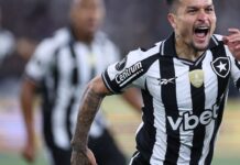 Botafogo vence LDU na Libertadores com gol relâmpago Botafogo vence LDU na Libertadores com gol relâmpago
