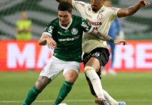 Palmeiras segura empate e segue para quartas da Libertadores Palmeiras segura empate e segue para quartas da Libertadores