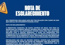 SAJ: Prefeitura esclarece que não tem relação com carro de som que circula no loteamento Manoel Piton – Prefeitura de Santo Antônio de Jesus – BA SAJ: Prefeitura esclarece que não tem relação com carro de som que circula no loteamento Manoel Piton – Prefeitura de Santo Antônio de Jesus - BA