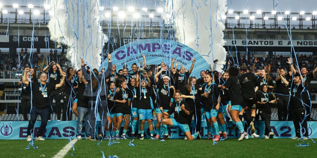 Santos busca empate com Botafogo e conquista Brasileirão Feminino A2 Santos busca empate com Botafogo e conquista Brasileirão Feminino A2