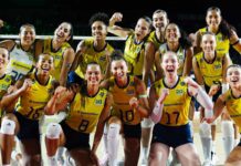 Vôlei: Brasil permanece com 100% de aproveitamento no Mundial Vôlei: Brasil permanece com 100% de aproveitamento no Mundial
