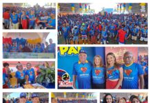 Comemoração ao Dia dos Pais, promovido pela Prefeitura de Salinas da Margarida, ofereceu apresentações musicais, sorteio de prêmios, com muito entusiasmo, em maciça participação