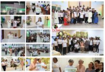 Missa em ação de graças e confraternização, na comemoração aos 50 anos da turma de Magistério do Colégio Santo Antonio, em S.A.JESUS