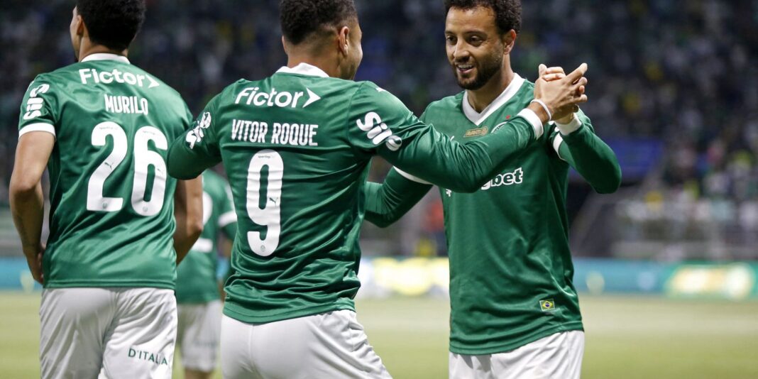 Brasileiro: Palmeiras joga no ritmo de Vitor Roque e goleia Brasileiro: Palmeiras joga no ritmo de Vitor Roque e goleia o Inter