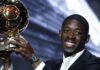 Dembélé e Bonmatí conquistam Bolas de Ouro de melhores do mundo Dembélé e Bonmatí conquistam Bolas de Ouro de melhores do mundo