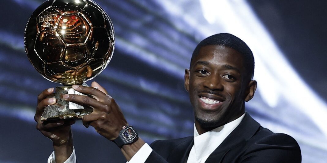 Dembélé e Bonmatí conquistam Bolas de Ouro de melhores do Dembélé e Bonmatí conquistam Bolas de Ouro de melhores do mundo