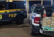 PRF apreende 21 Kg de cocaína em Bataguassu (MS) — Polícia Rodoviária Federal PRF apreende 21 Kg de cocaína em Bataguassu (MS)