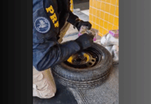 PRF apreende seis quilos de cocaína em Sergipe — Polícia Rodoviária Federal Coc2.png