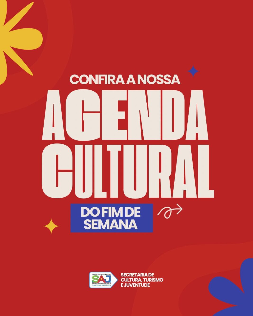 Prefeitura de Santo Antônio de Jesus segue fortalecendo calendário cultural Prefeitura de Santo Antônio de Jesus segue fortalecendo calendário cultural do município – Prefeitura de Santo Antônio de Jesus - BA