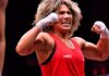 Rebeca Lima é campeã mundial de boxe em Liverpool Rebeca Lima é campeã mundial de boxe em Liverpool