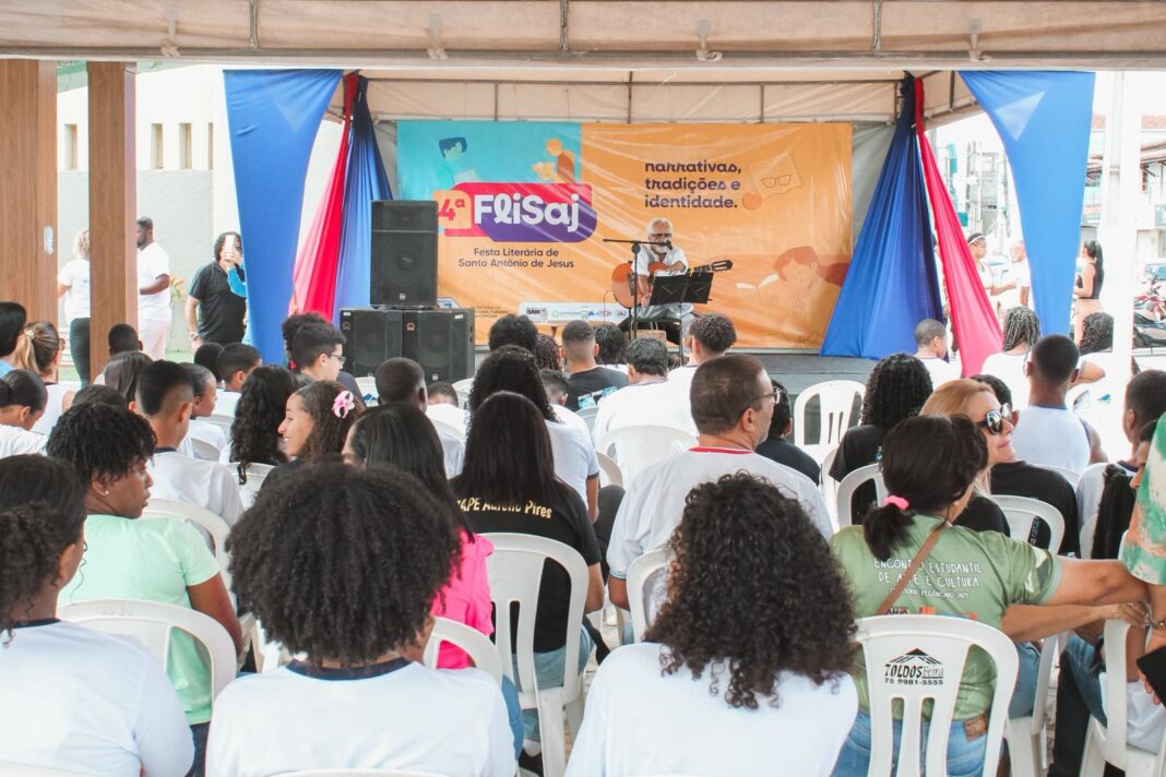 SAJ: Prefeitura realizou 4ª edição da FLISAJ, reunindo mais de 800 pessoas em celebração à literatura – Prefeitura de Santo Antônio de Jesus - BA