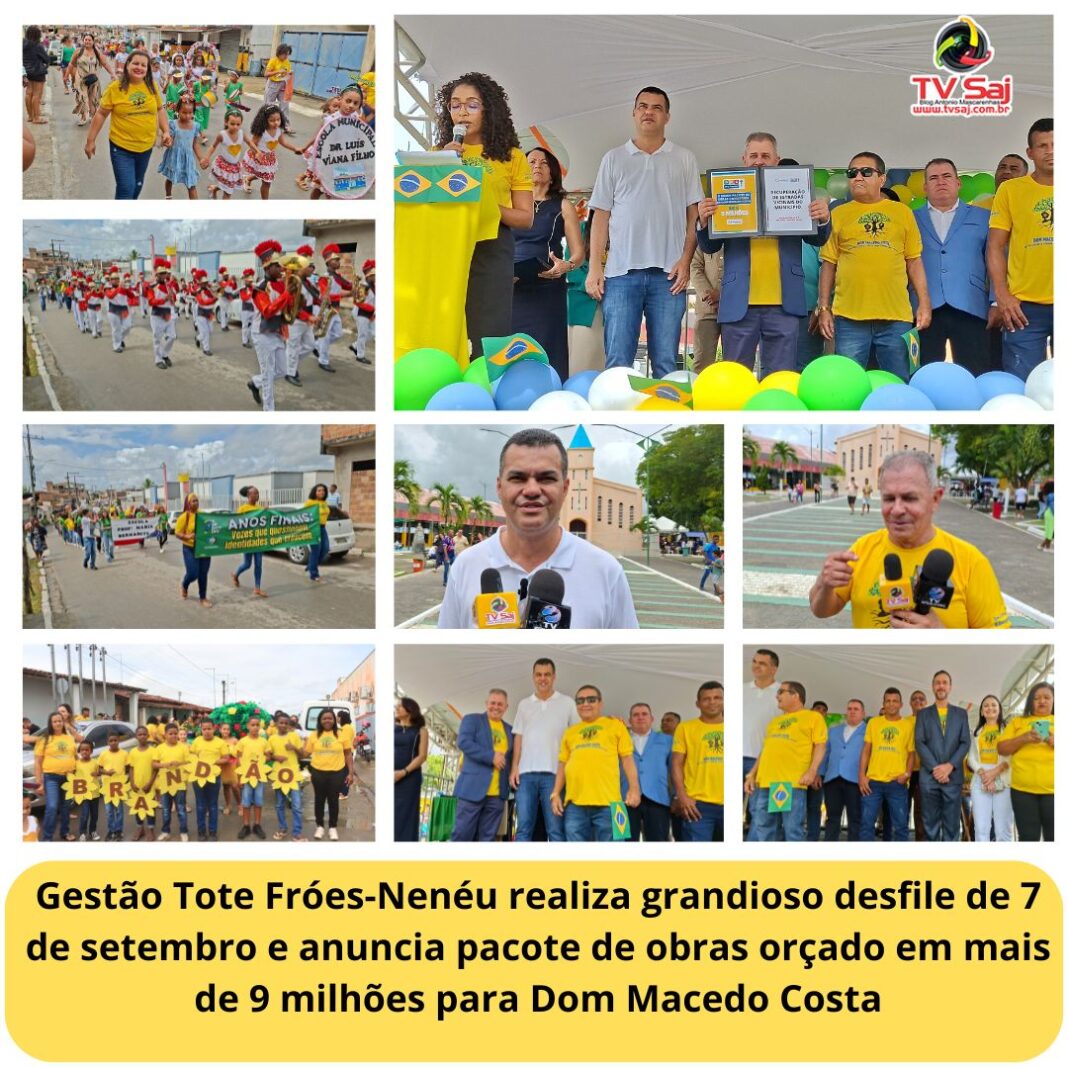 desfile 7 de setembro dom macedo costa