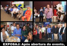 EXPOSAJ: Após abertura do evento, prefeito Genival promoveu visita às stands nessa quinta-feira, 23, em S.A.JESUS