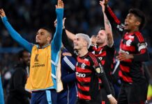 Flamengo mostra raça e garante presença na final da Libertadores Flamengo mostra raça e garante presença na final da Libertadores