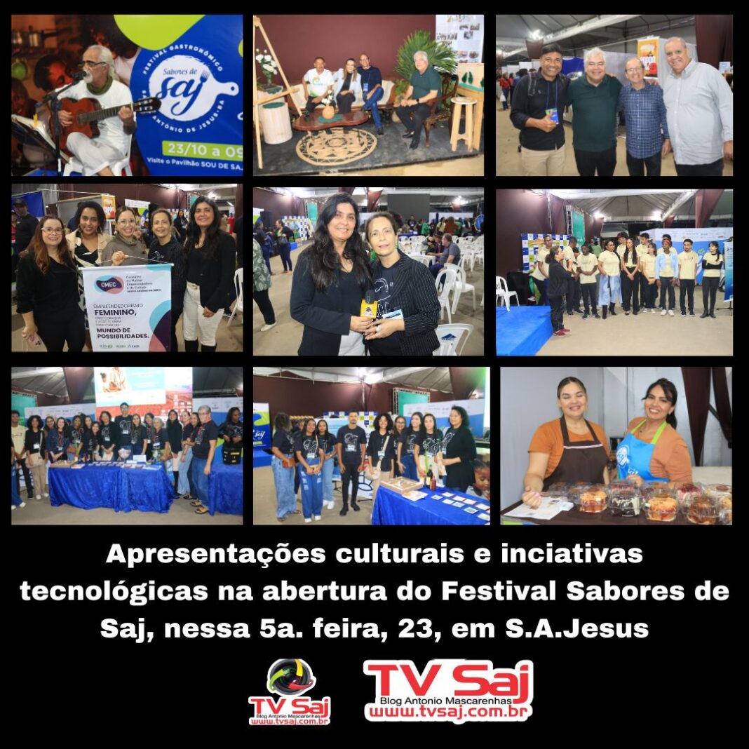 abertura festival sabores de saj