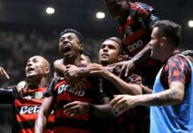 Fla arranca empate com gol de Bruno Henrique e fica perto do título Fla arranca empate com gol de Bruno Henrique e fica perto do título