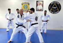 Royce Gracie ministra seminário de jiu-jitsu para policiais rodoviários federais no RJ — Polícia Rodoviária Federal IMG_5549.JPG