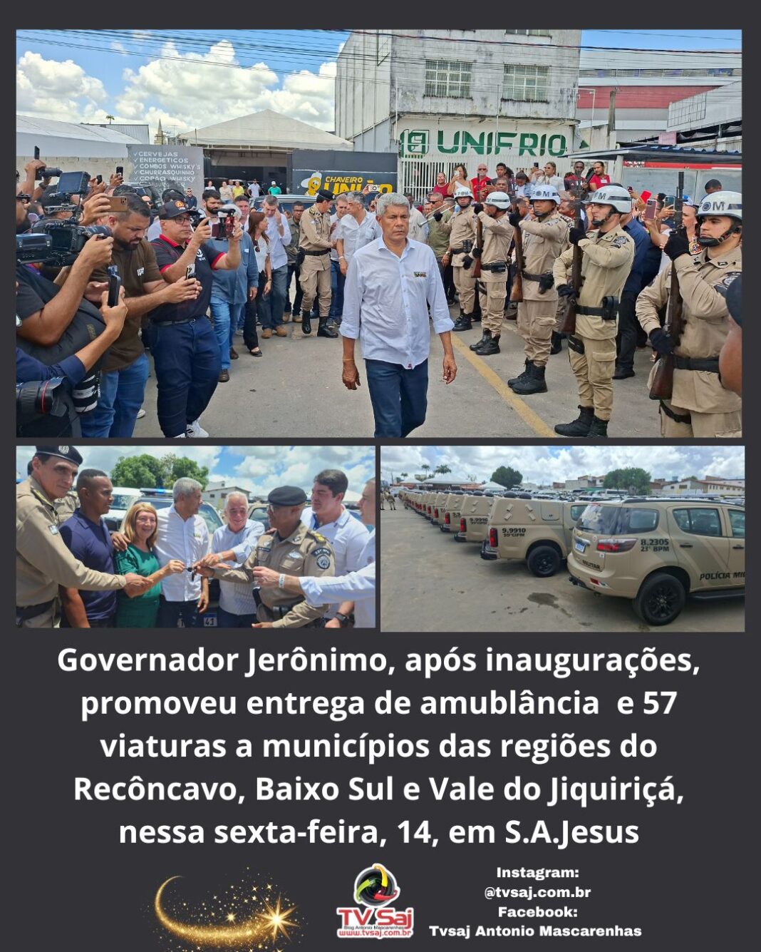 governador-jeronimo-entrega 57 -viaturas-em-santo-antonio-de-jesus