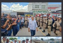 Governador Jerônimo, após inaugurações, promoveu entrega de ambulância e 57 viaturas a municípios das regiões do Recôncavo, Baixo Sul e Vale do Jiquiriçá, nessa sexta-feira, 14, em S.A.Jesus