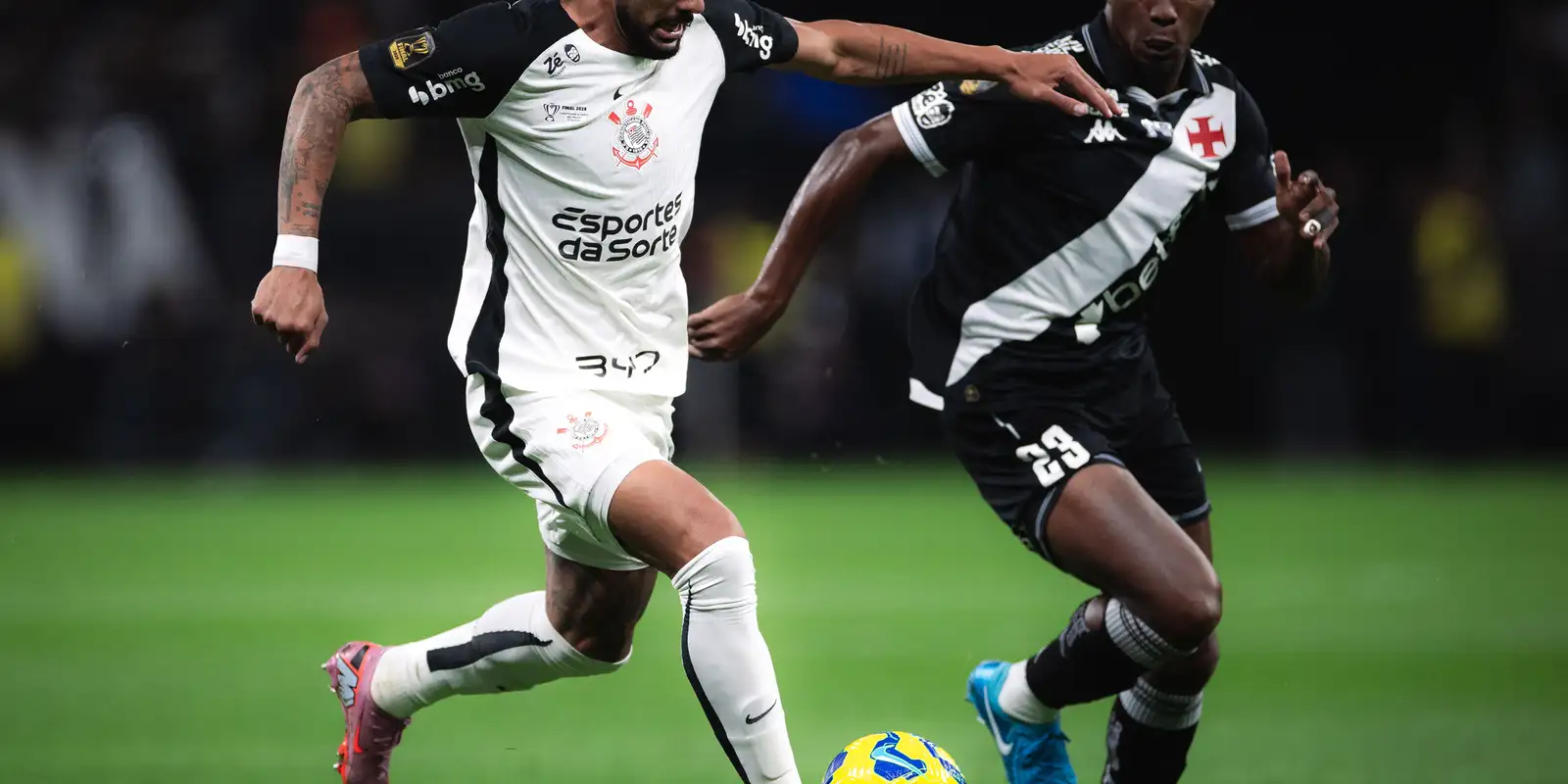 Copa do Brasil: Corinthians e Vasco iniciam final com empate sem gols Copa do Brasil: Corinthians e Vasco iniciam final com empate sem gols