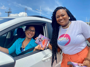 SPM e Detran fazem blitz educativa em dia de mobilização SPM e Detran fazem blitz educativa em dia de mobilização nacional por respeito às mulheres nos transportes públicos | SECOM