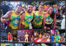 Mambolada abriu a 3a. noite do Carnaval de Jaguaripe, dando prosseguimento ao evento que segue até essa terça-feira, 17