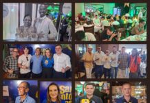 Autoridades, artistas, empresários prestigiaram o lançamento do São João de Santo Antonio de Jesus, no Restaurante Boi Preto, nessa 5a. feira, 09,em Salvador