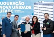 Lula inaugura nova unidade da UFABC em Santo André Lula inaugura nova unidade da UFABC em Santo André