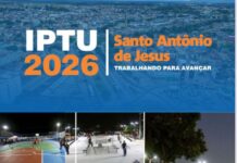 SAJ: IPTU 2026 pode ser pago hoje com até 25% de desconto – Prefeitura de Santo Antônio de Jesus – BA SAJ: IPTU 2026 pode ser pago hoje com até 25% de desconto – Prefeitura de Santo Antônio de Jesus - BA