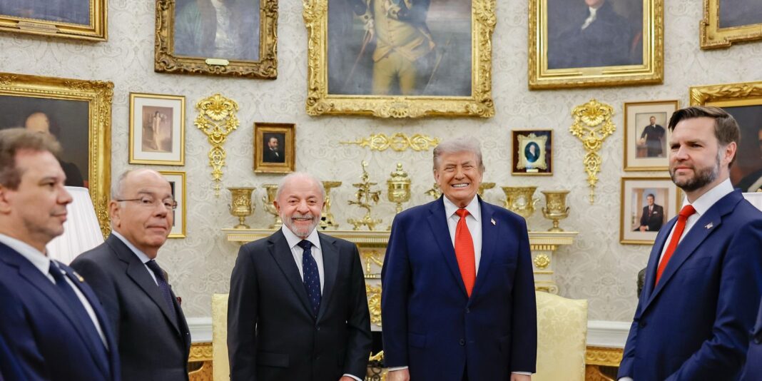 Trump diz que encontro com Lula foi Trump diz que encontro com Lula foi